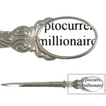 cryptocurrency millionaire Letter Opener