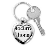 cryptocurrency millionaire Key Chain (Heart)