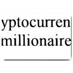 cryptocurrency millionaire Large Doormat