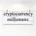 cryptocurrency millionaire Hand Towel