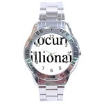 cryptocurrency millionaire Stainless Steel Analogue Watch