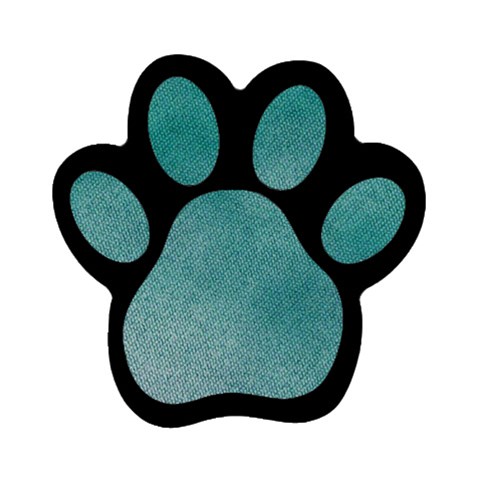 fa_texture01 Magnet (Paw Print) from ArtsNow.com Front