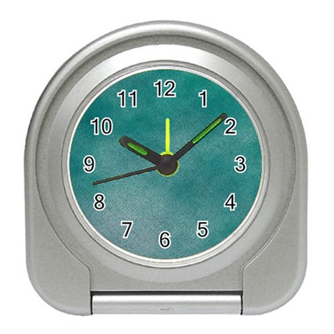 fa_texture01 Travel Alarm Clock from ArtsNow.com Front