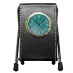 fa_texture01 Pen Holder Desk Clock