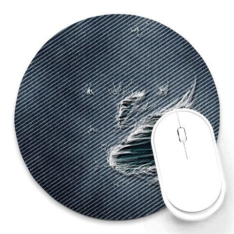 fa_texture05 Round Mousepad from ArtsNow.com Front