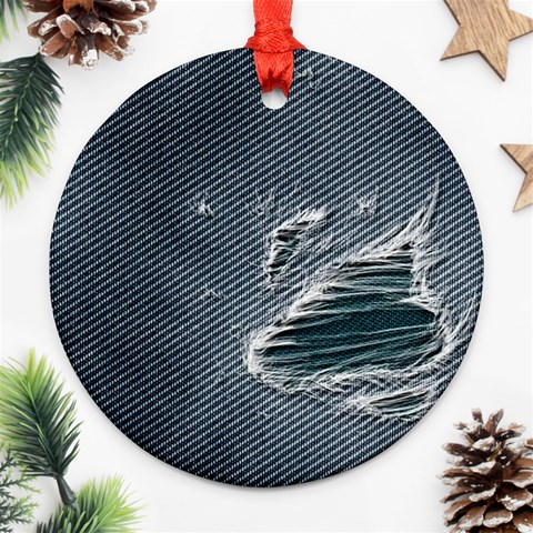 fa_texture05 Ornament (Round) from ArtsNow.com Front