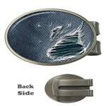 fa_texture05 Money Clip (Oval)