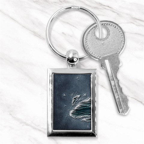 fa_texture05 Key Chain (Rectangle) from ArtsNow.com Front