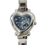 fa_texture05 Heart Italian Charm Watch