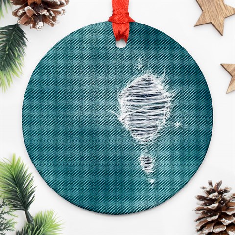 fa_texture08 Ornament (Round) from ArtsNow.com Front