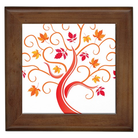 tree008 Framed Tile from ArtsNow.com Front