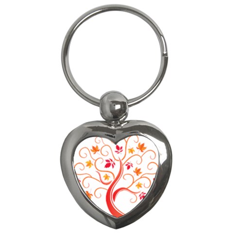 tree008 Key Chain (Heart) from ArtsNow.com Front