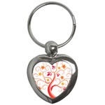 tree008 Key Chain (Heart)