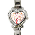 tree008 Heart Italian Charm Watch