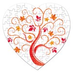 tree008 Jigsaw Puzzle (Heart)