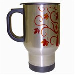 tree008 Travel Mug (Silver Gray)