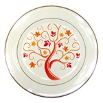 tree008 Porcelain Plate