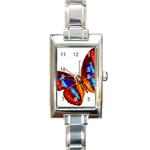 006 Rectangular Italian Charm Watch