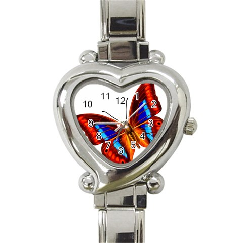 006 Heart Italian Charm Watch from ArtsNow.com Front