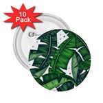 Banana Leaf 2.25  Button (10 pack)