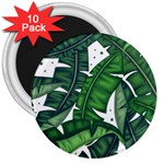 Banana Leaf 3  Magnet (10 pack)