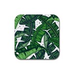 Banana Leaf Rubber Coaster (Square)