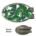 Banana Leaf Money Clip (Oval)