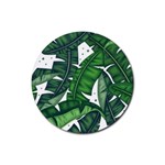 Banana Leaf Rubber Coaster (Round)