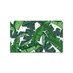 Banana Leaf Sticker Rectangular (10 pack)