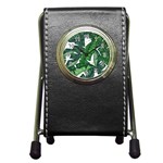 Banana Leaf Pen Holder Desk Clock