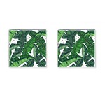 Banana Leaf Cufflinks (Square)