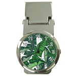 Banana Leaf Money Clip Watch