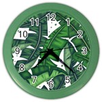 Banana Leaf Color Wall Clock