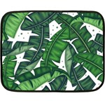 Banana Leaf Fleece Blanket (Mini)