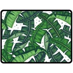 Banana Leaf Fleece Blanket (Large)