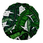 Banana Leaf Large 18  Premium Round Cushion 