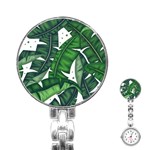 Banana Leaf Stainless Steel Nurses Watch