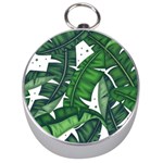 Banana Leaf Silver Compass