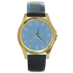 cl050 Round Gold Metal Watch