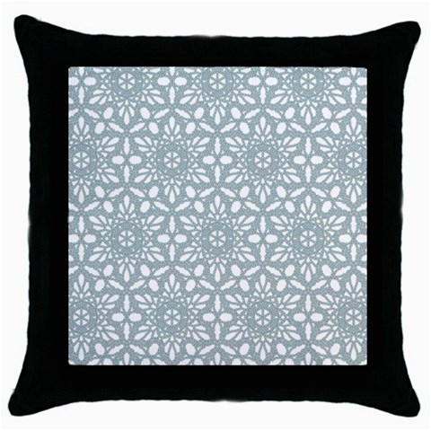 cl056 Throw Pillow Case (Black) from ArtsNow.com Front