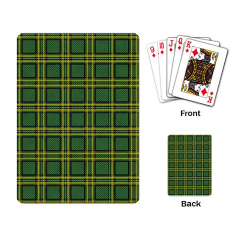 cl038 Playing Cards Single Design from ArtsNow.com Back