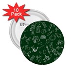 back to school doodles 2.25  Button (10 pack)