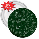 back to school doodles 3  Button (100 pack)