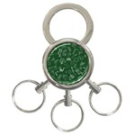 back to school doodles 3-Ring Key Chain