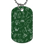 back to school doodles Dog Tag (One Side)