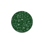 back to school doodles Golf Ball Marker