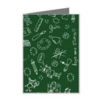 back to school doodles Mini Greeting Card