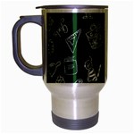 back to school doodles Travel Mug (Silver Gray)