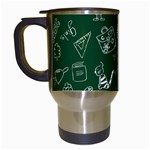 back to school doodles Travel Mug (White)