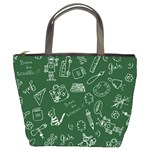 back to school doodles Bucket Bag